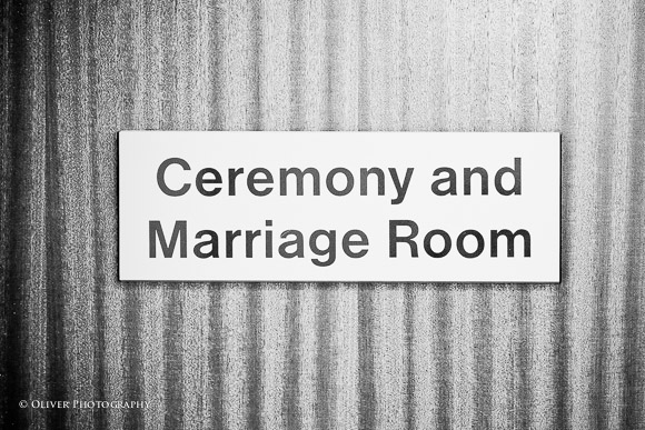 Ceremony and marriage room in Peterborough Register Office