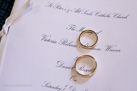 photographer wedding rings