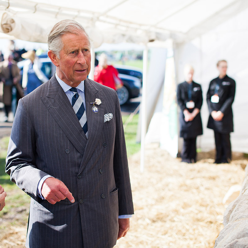 prince Charles visited peterborough