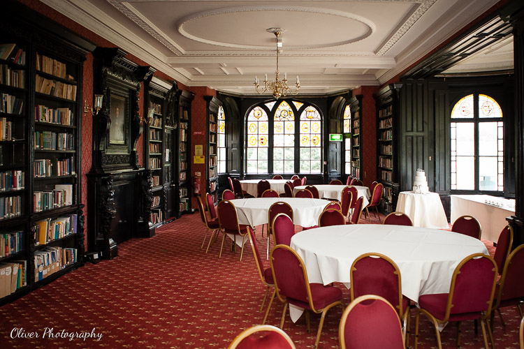 Old Library at Hinchingbrooke House in Huntingdon