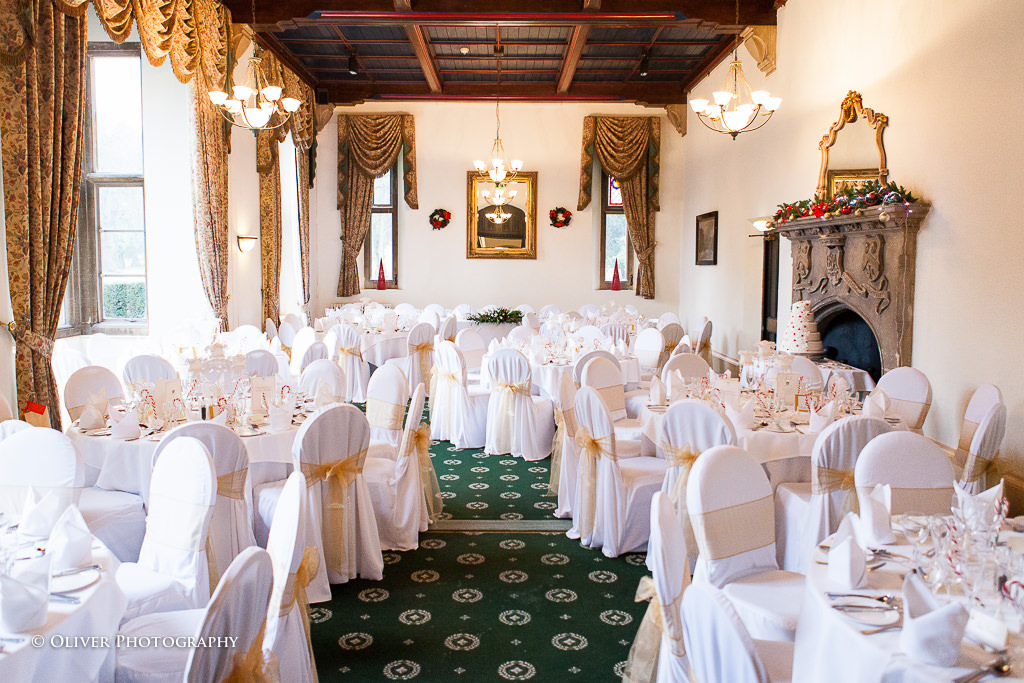 wedding Orton Hall great room